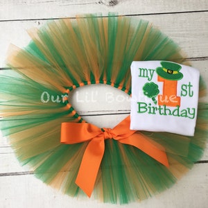 Shamrock Birthday My 2nd Birthday Day Shirt St. Pat's Day Shirt Personalized St. Patricks Shirt Girl 2nd St. Pats Applique image 4