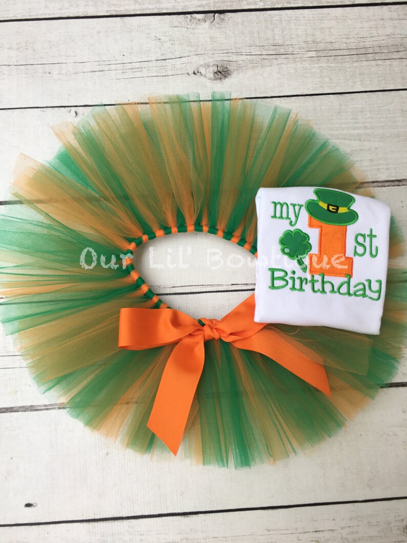 Shamrock Birthday My 2nd Birthday Day Shirt St. Pat's Day Shirt Personalized St. Patricks Shirt Girl 2nd St. Pats Applique image 4