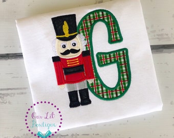 Personalized Nutcracker Christmas Shirt: Embroidered Holiday Apparel