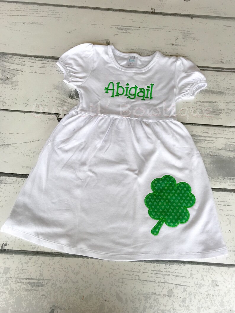 st patricks day dress toddler