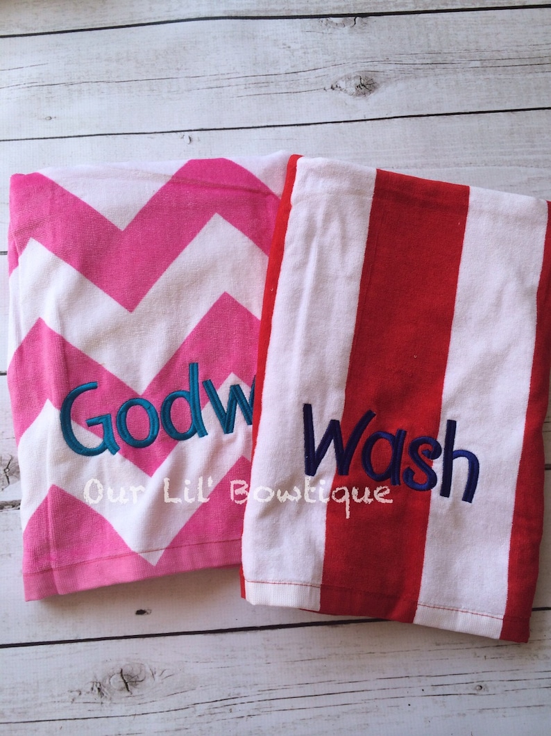Personalized Beach Towel Beach Towels Monogram Towels Etsy