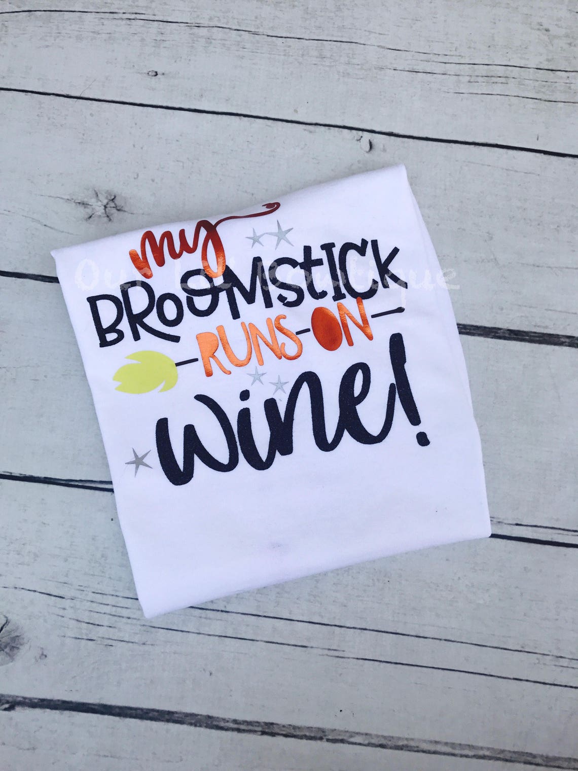 My Broomstick Runs on Wine My Broomstick Runs on Coffee Etsy