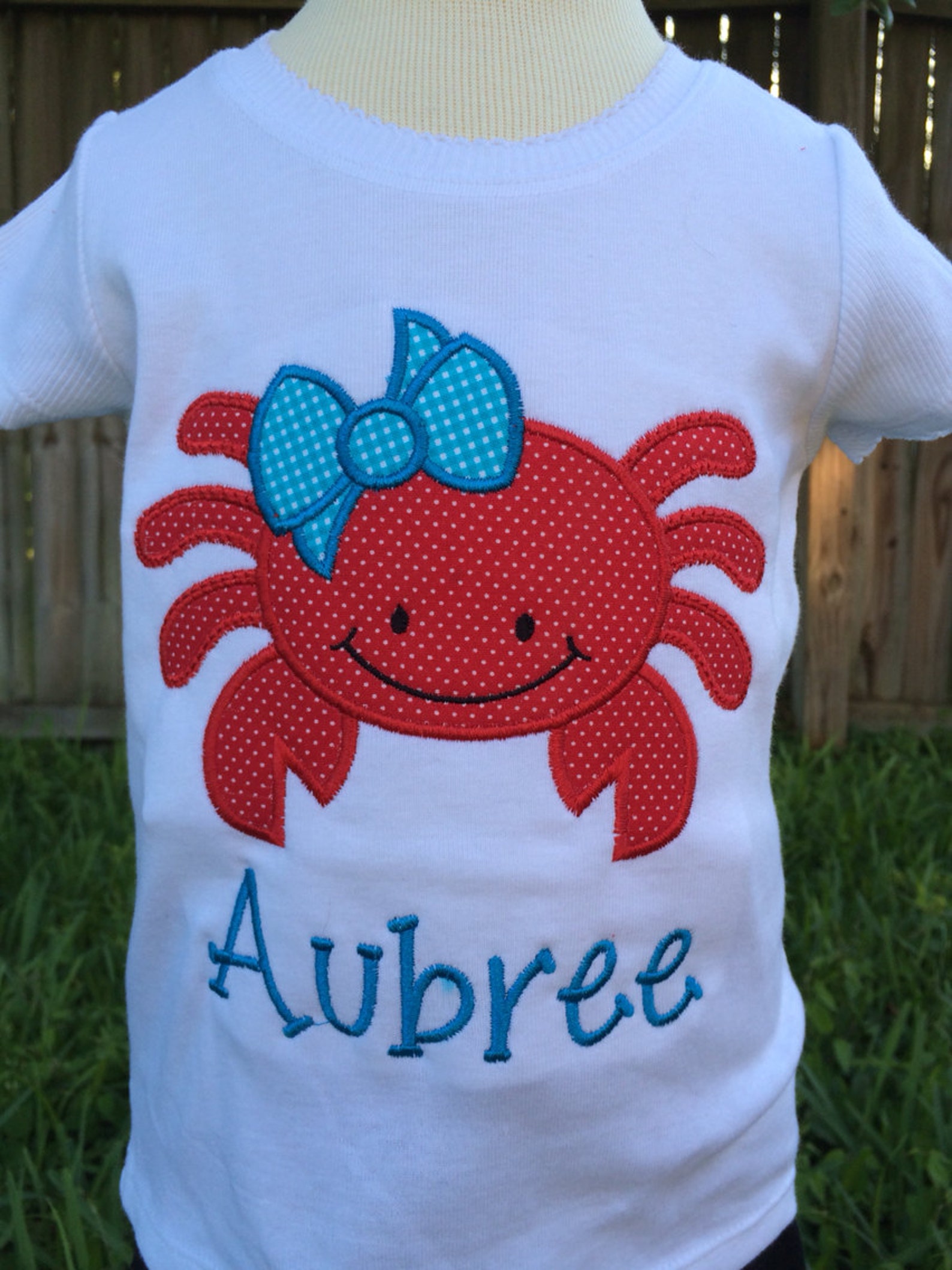 Personalized Crab Shirt Girl Crab Shirt Boy Crab Shirt - Etsy