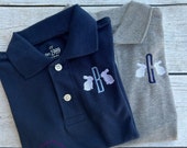 Easter Polo -Bunny Polo - Easter Bunny Polo - Bunny Monogram - Monogram - Boys Easter Shirt - Bunny Ears Monogram - Monogrammed Polo Il_170x135