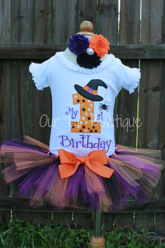 halloween first birthday outfit girl