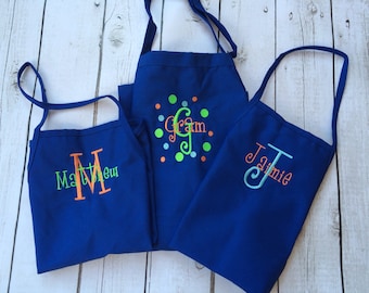 Personalized Apron Set: Grandma, Mommy & Me Aprons