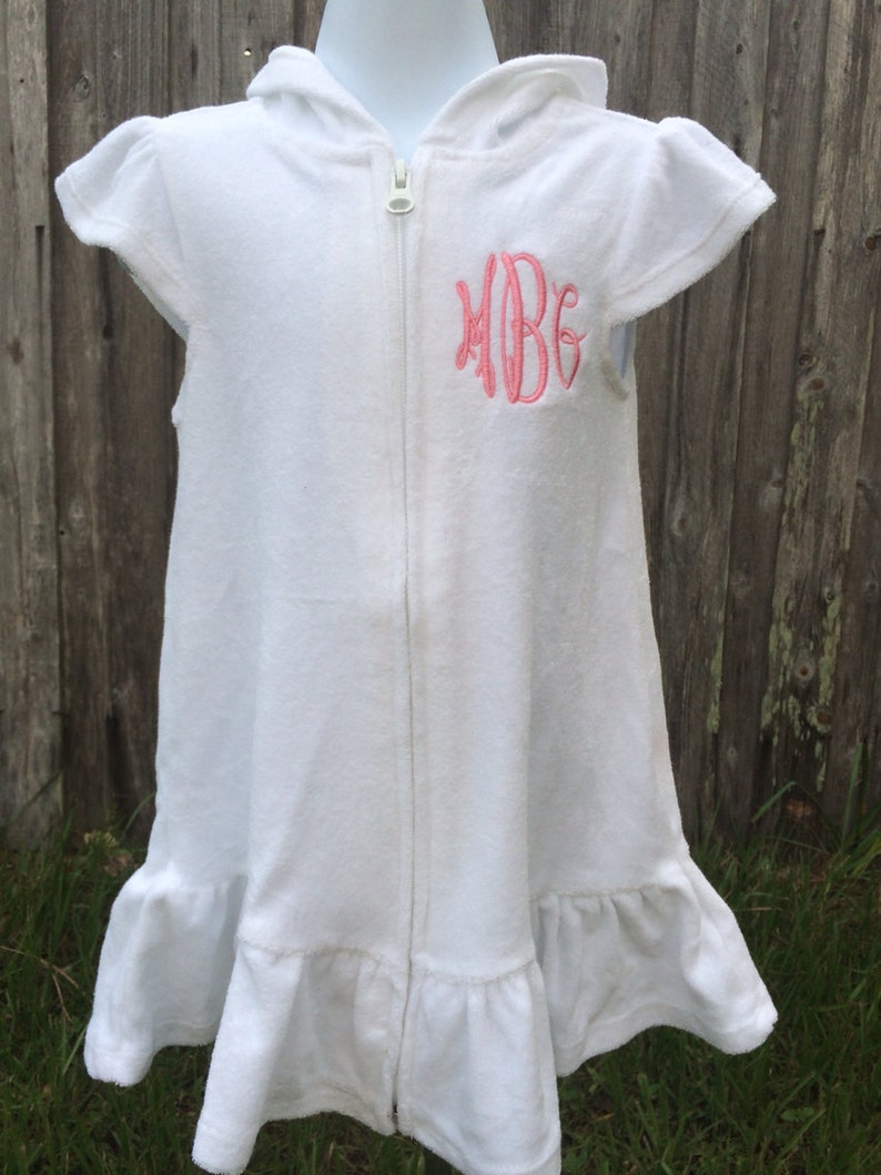 Personalized Toddler or Girl Bathing Suit Cover up Bathing Etsy