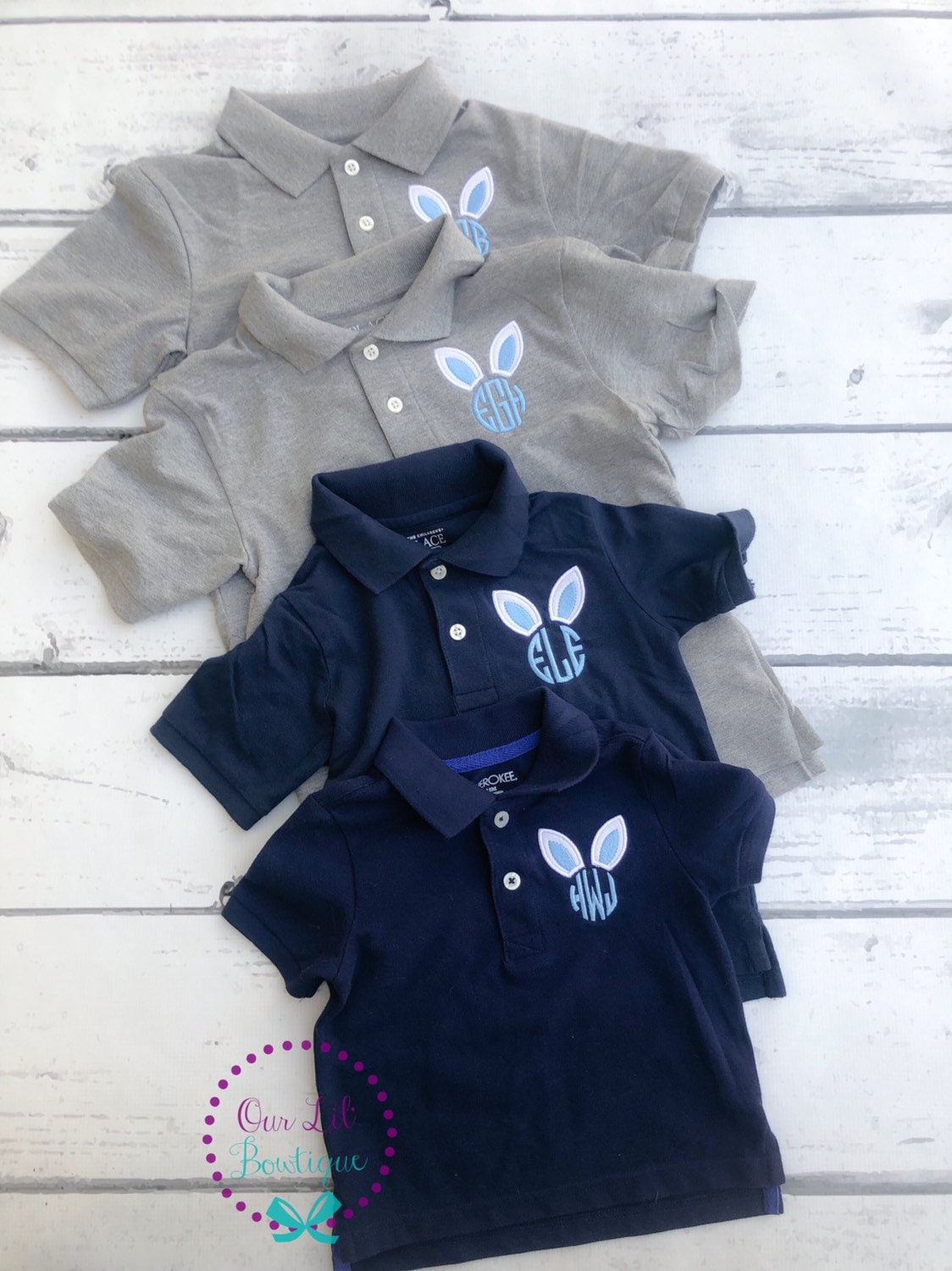 Easter Polo Bunny Polo Easter Bunny Polo Bunny Monogram Etsy