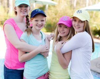 Personalized Monogram Baseball Hat: Custom Initial Cap