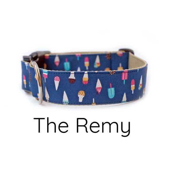 Ice Cream Dog Collar - Colorful Popsicle Sweet Treats | Summer Dessert