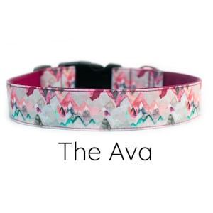 Mountain dog collar, forest dog collar, Outdoor Nature dog collar, wilderness dog collar, hiking dog collar, boy dog collar, girl dog collar