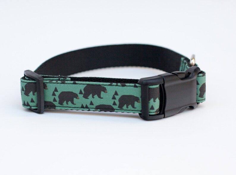 Bear Dog collar Adventure Nature Woodland collar outdoor Etsy