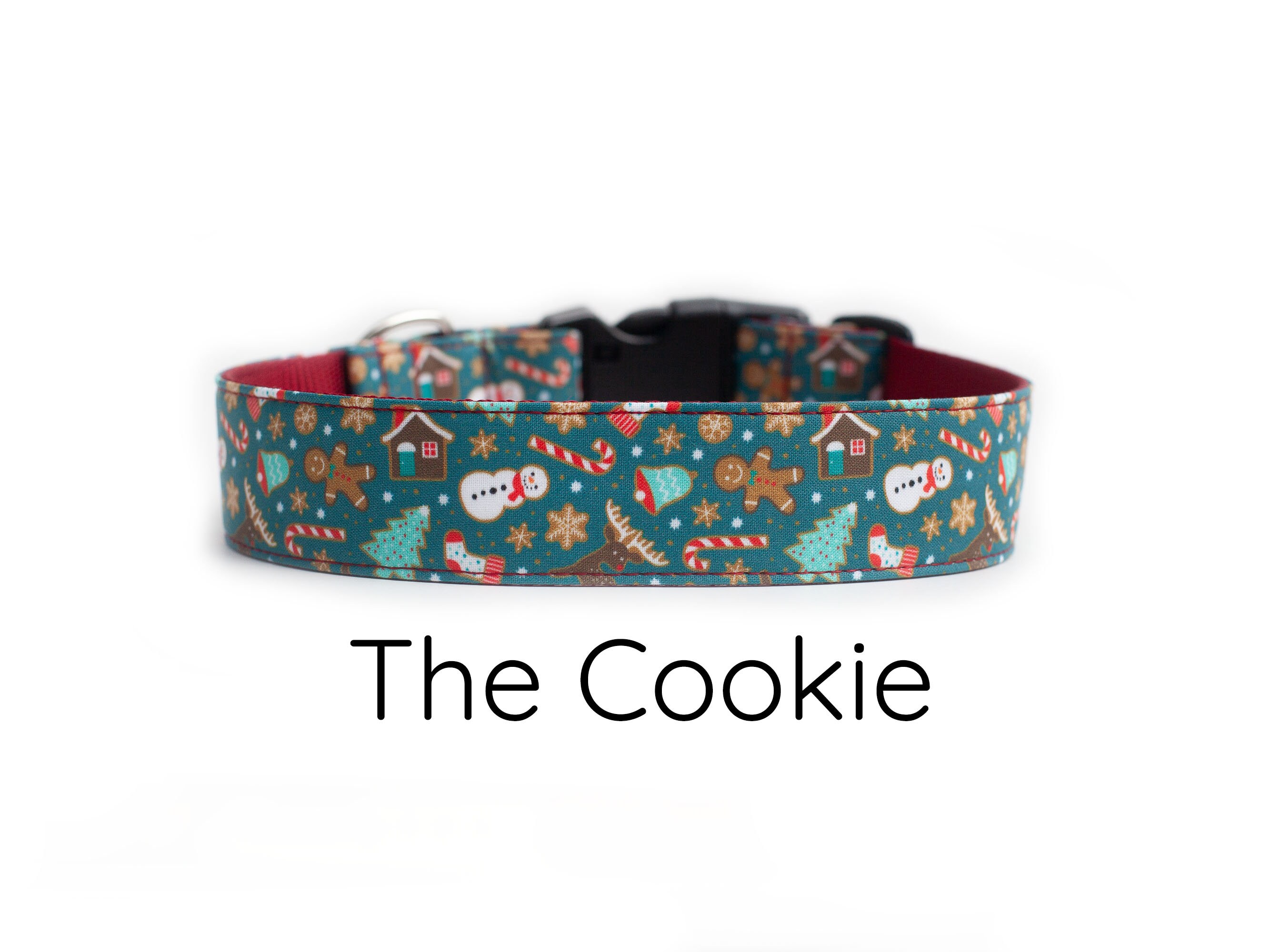 Christmas Dog Collar, Snowman Santa Reindeer Collar Girl, Candy Cane Tree, Winter