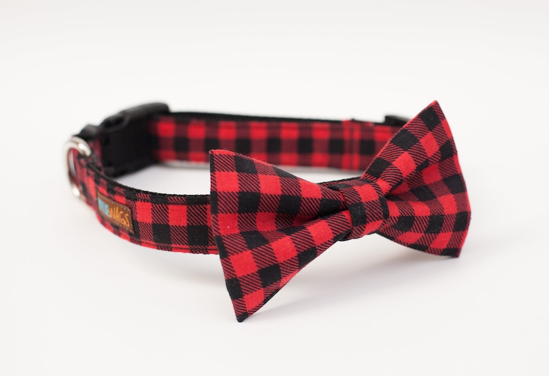 Dog Collar Bow tie Package -You choose any fabric! Mix and Match- bow tie dog collar, girl dog collar, boy dog collar, bow tie, dog bow tie image 6