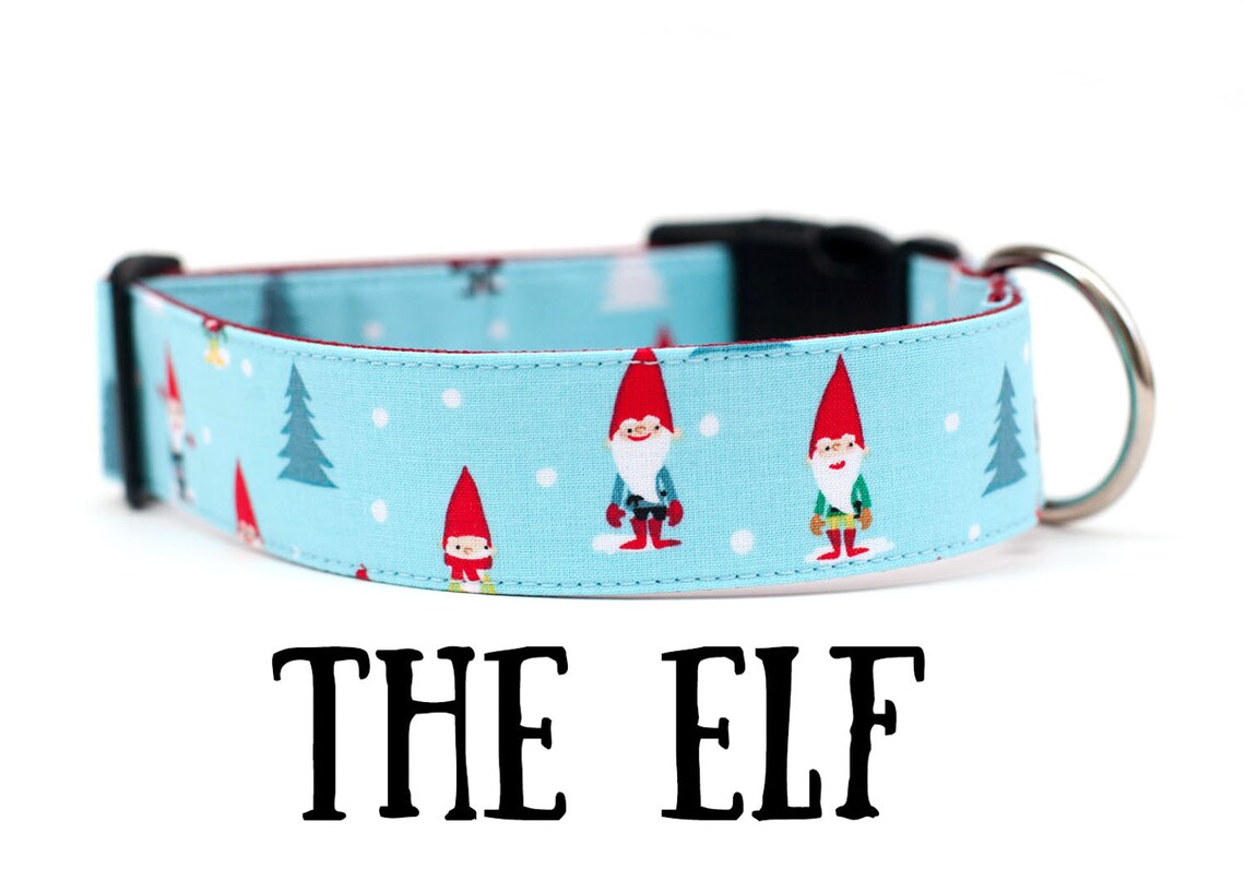 Christmas Elf Dog Collar Elf Dog Collar Winter Dog Collar - Etsy