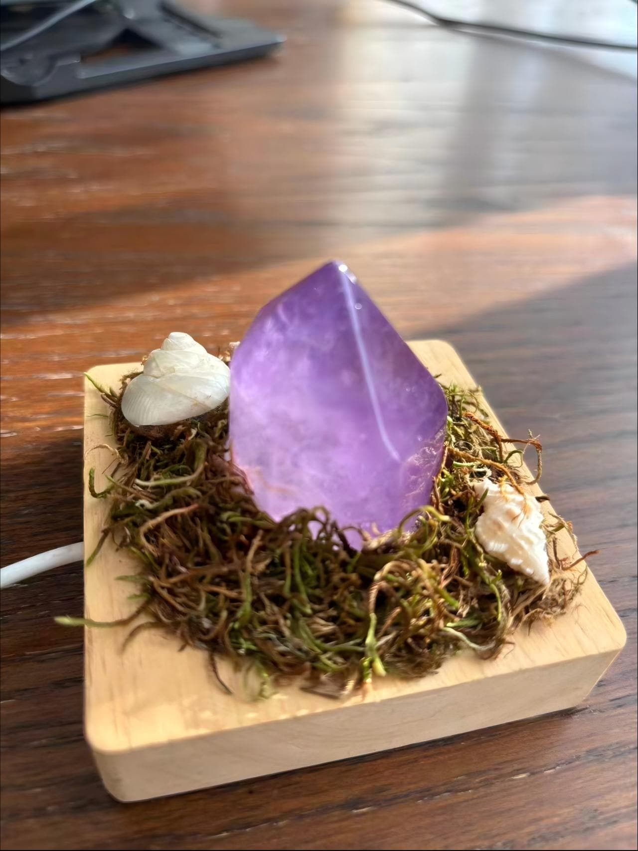 原石のアメジストランプ - Etsy 日本