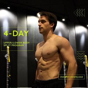 4 Day 12 Week Gym Workout Program