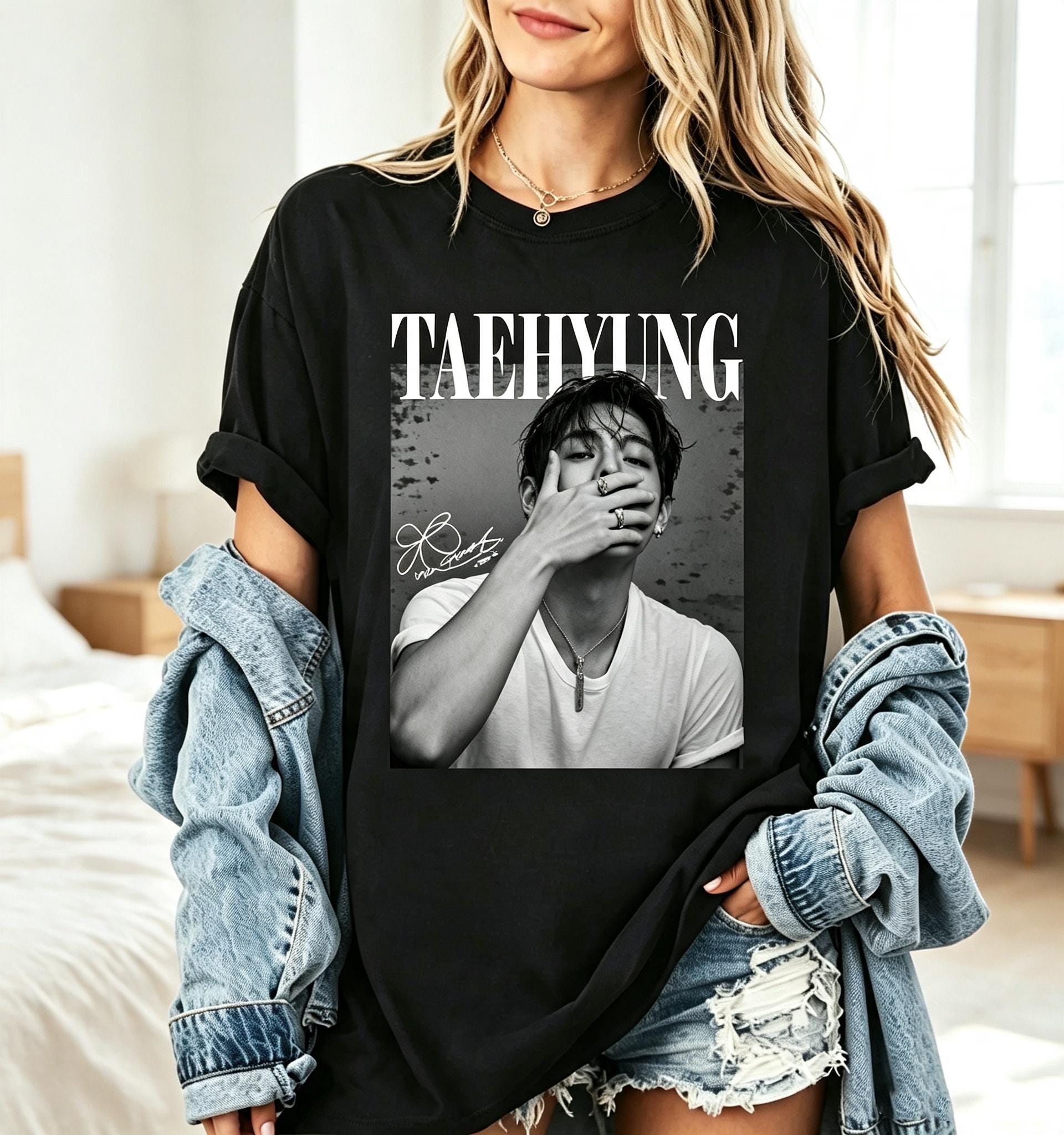Taehyung Shirt - Etsy