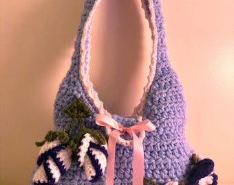 The Erica Bag | Princess and the Pauper Themed bag | Garden Crochet Bag