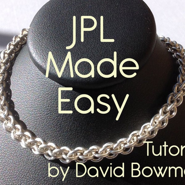 Easy chainmaille instructions for JPL weave, Chainmaille tutorial, Jewelry instructions, Bracelet design