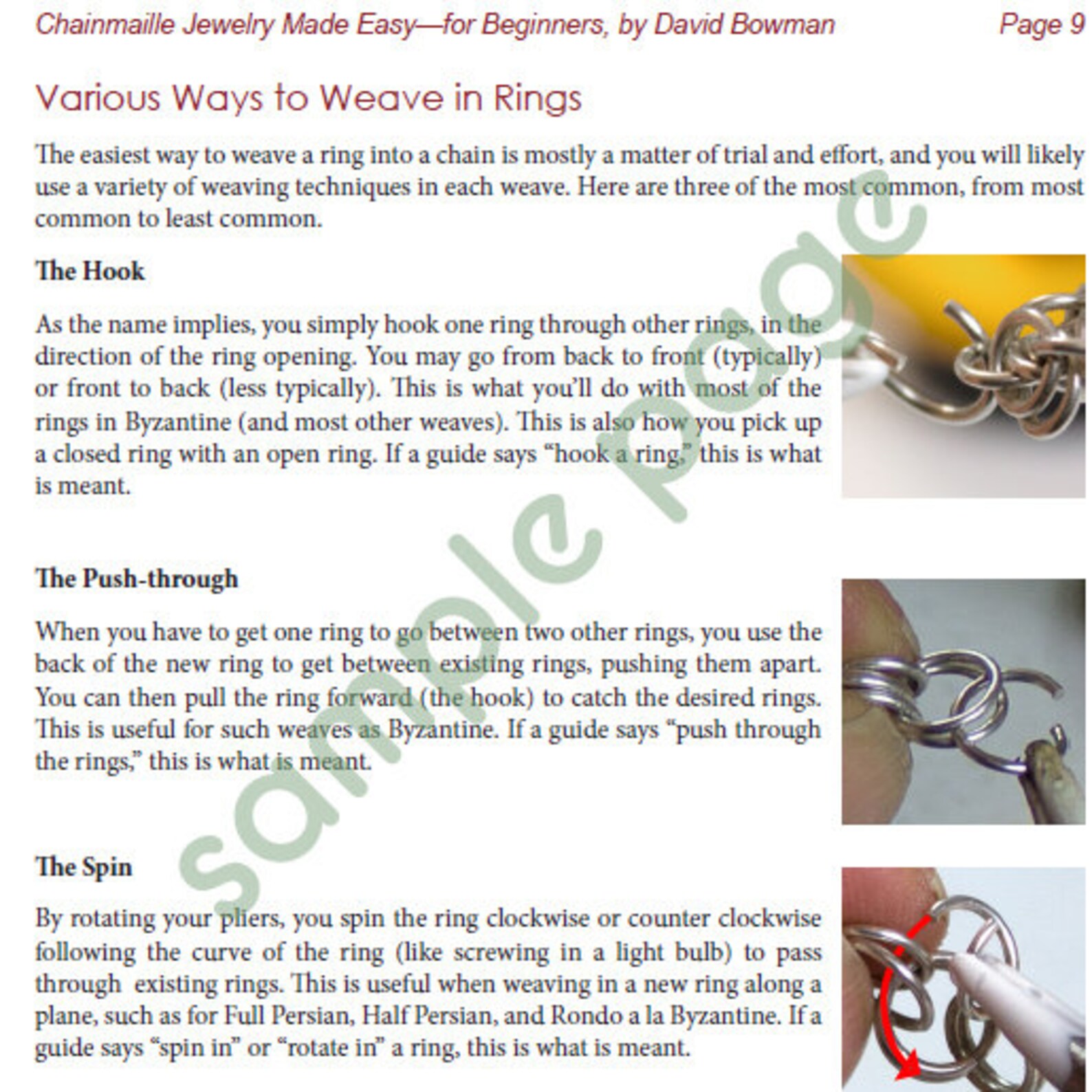 Chainmaille Jewelry Made Easy, Chainmaille Beginners Guide, Chainmaille ...