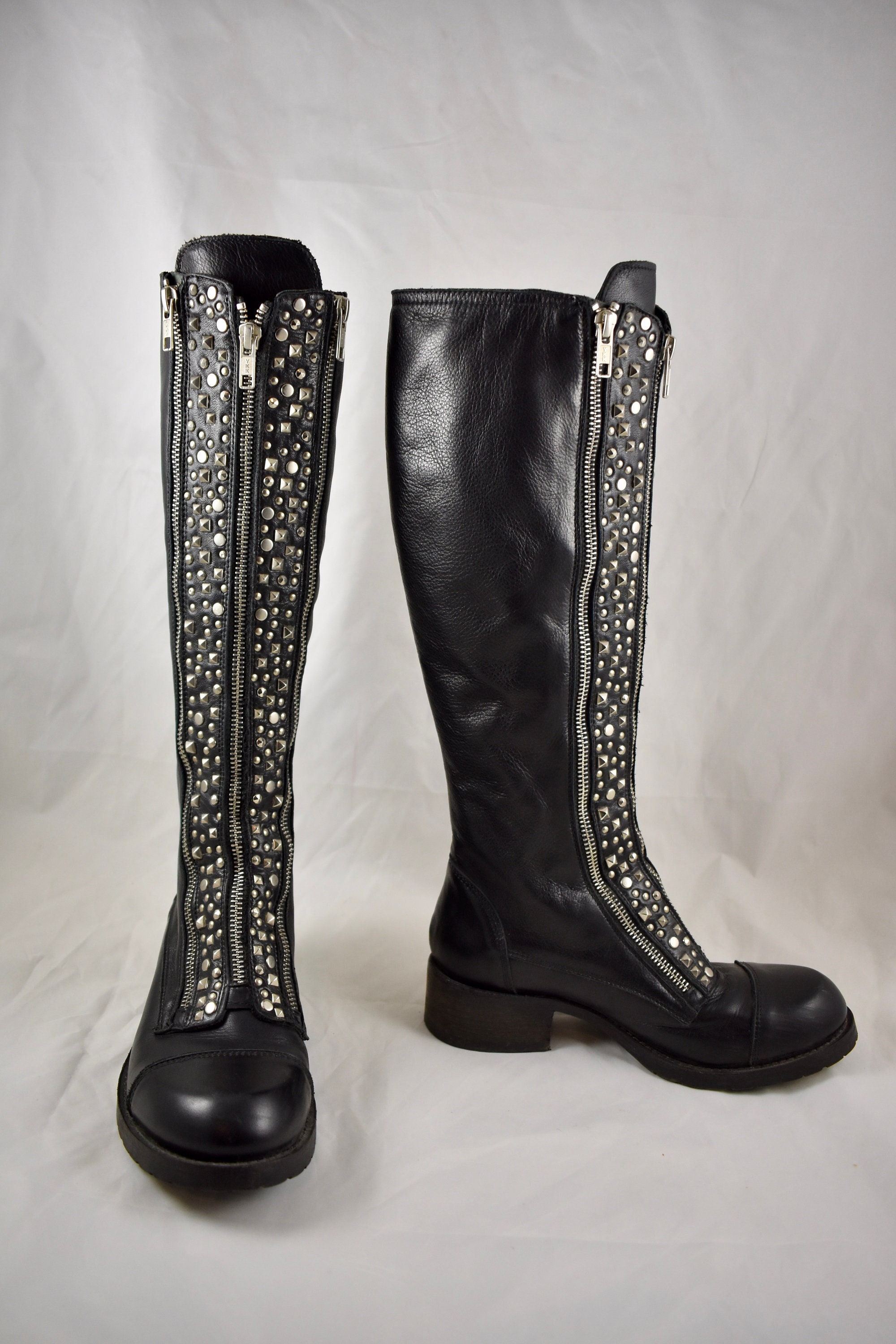 Barney’s New York Lace Up Leather Boots, Size 38 EU Women, Black Barneys New York vero cuoio Womens Black | Mercari main image 3