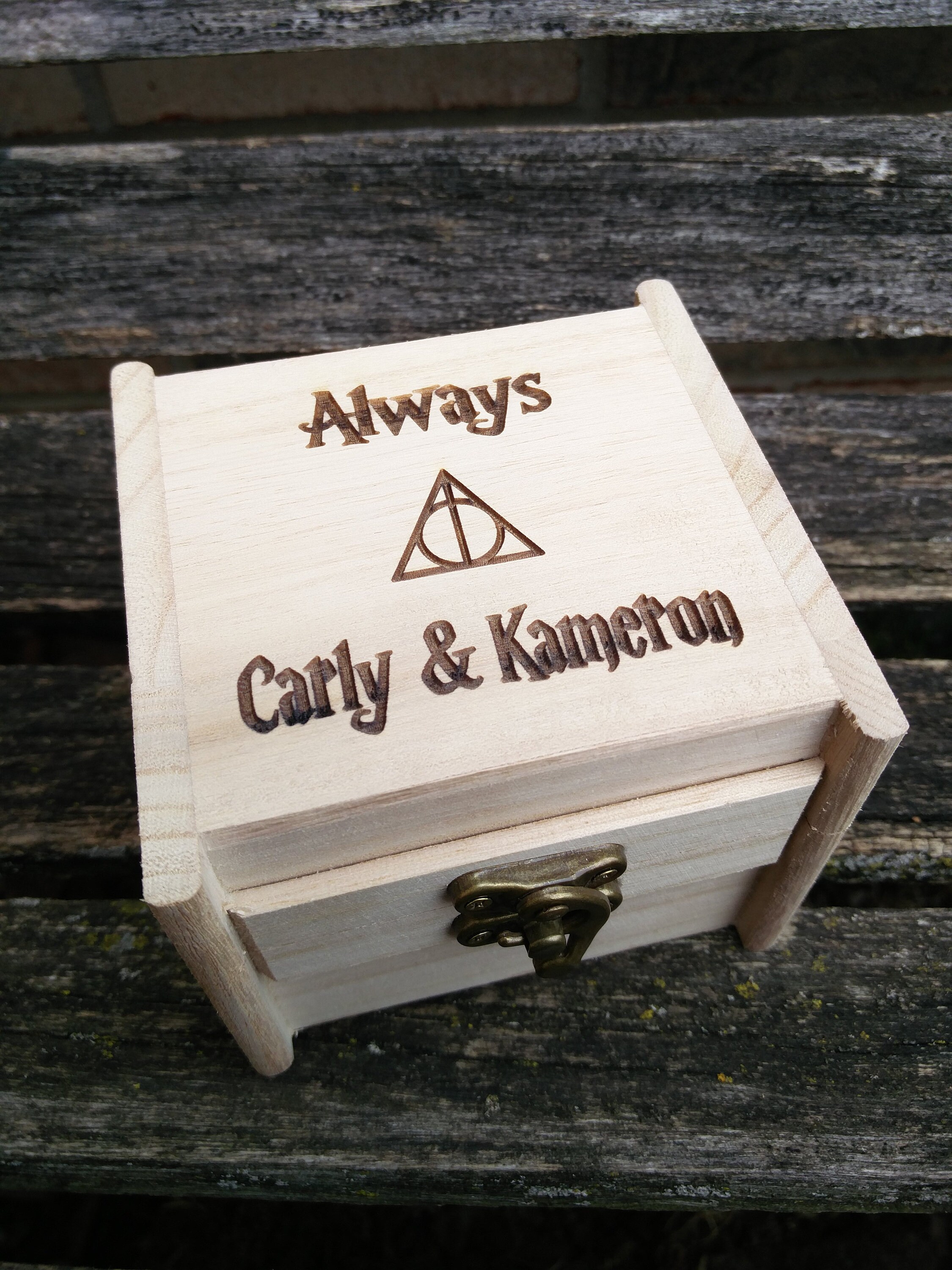 Always Ring Box. Personalized Wedding Decoration Proposal Etsy