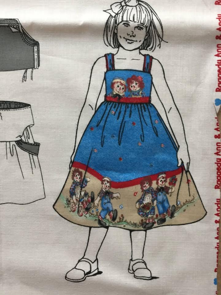 Raggedy Ann Dress - Etsy