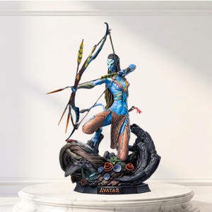 Neytiri Avatar 3d print stl files digital download