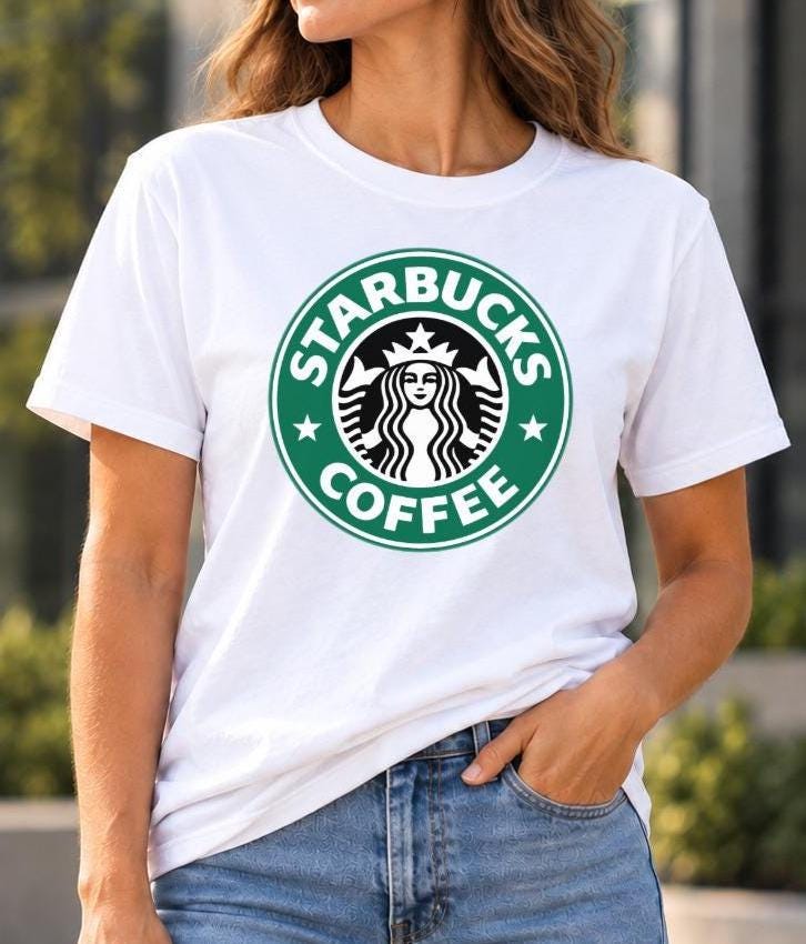 Starbucks T Shirt - Etsy