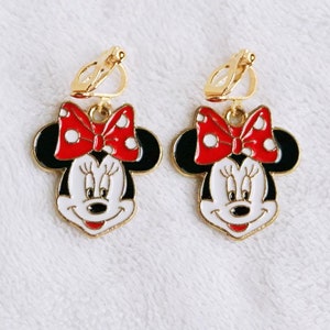 Little girl minnie mouse earrings on sale