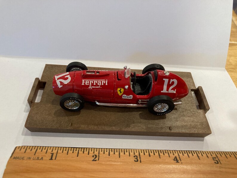 Brumm Vintage Serie Oro (Gold Series) 1:23 Skala Gjuten Ferrari-modeller (Italien) bild 8