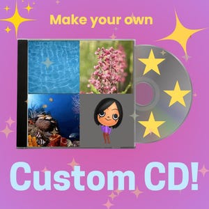 ¡Crea tu propio CD personalizado!