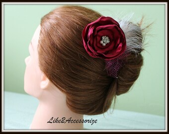 accessorize hair flower