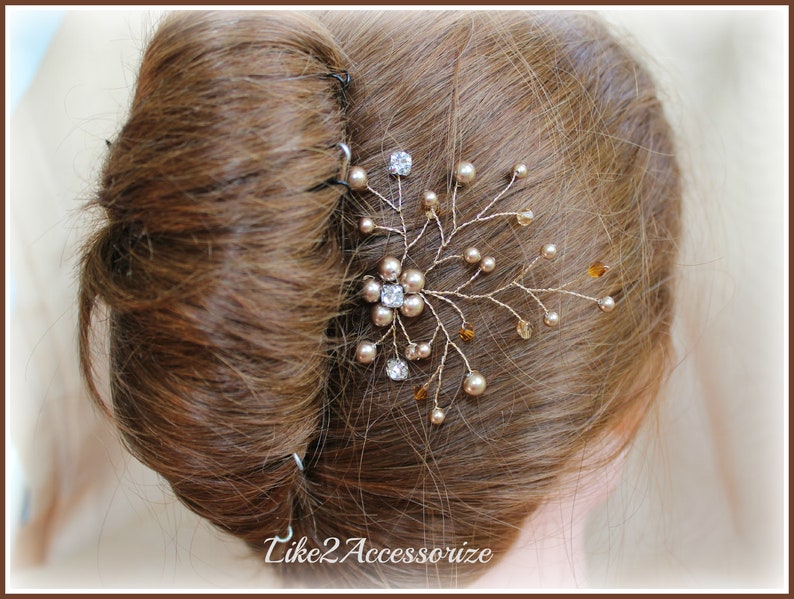 Bridal Hair Pins Wedding Accessories Wedding Hair Pin Etsy