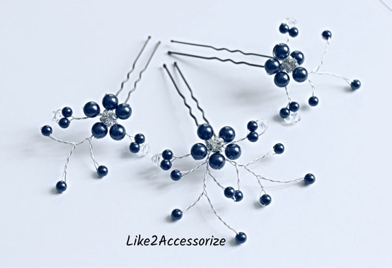 pearl wedding hair pins
