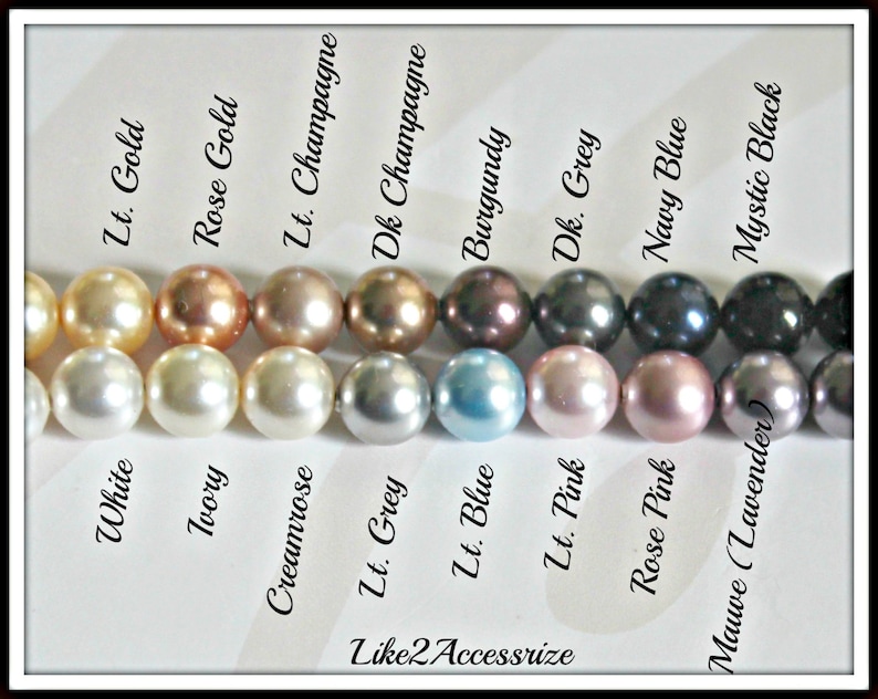 bridesmaid necklace and bracelet set