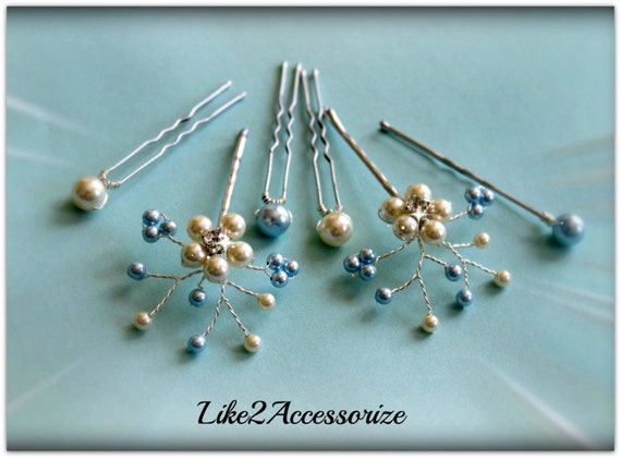 Silberne Haarnadeln Mit Strass & Perlen – 2er Set Braut-Accessoires Für Hochzeit, Party, Abiball