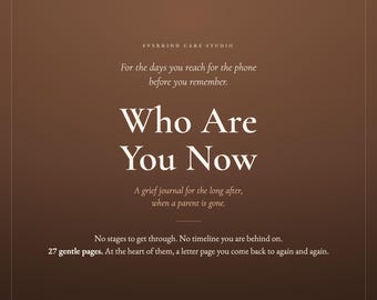 Grief Journal Loss Of Mother & Father | Letters To Mom Or Dad In Heaven | Bereavement Journal For Adults | Printable PDF Instant Download