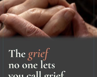 Caregiver Grief Journal | Grieving a Parent Still Alive | Anticipatory Grief Self Care Printable | Instant Download PDF