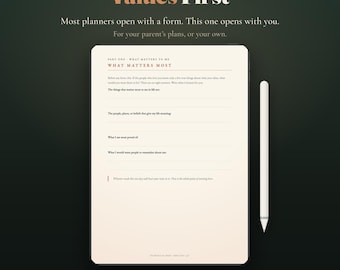 End of Life Planner Printable PDF | Emergency Binder | Fillable After I'm Gone Organizer | Final Wishes | Instant Download