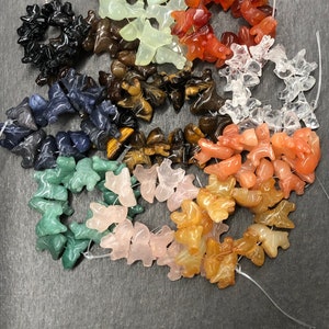 Stone Horse Beads 12-14mmx14-19mm