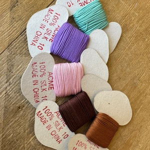 100% Silk Cord Thread 10 meters