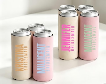 Portabevande personalizzati, Portabevande sottili per feste di matrimonio, Bomboniere per addio al nubilato, Portabevande sottili personalizzato, idea regalo per la festa di matrimonio e per le damigelle d'onore