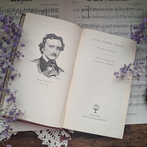 vintage 1952 first edition Tales essays and poems by Edgar Allen Poe