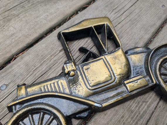 Vintage Ford Model T Brass Wall Decor Made in Japan - Etsy