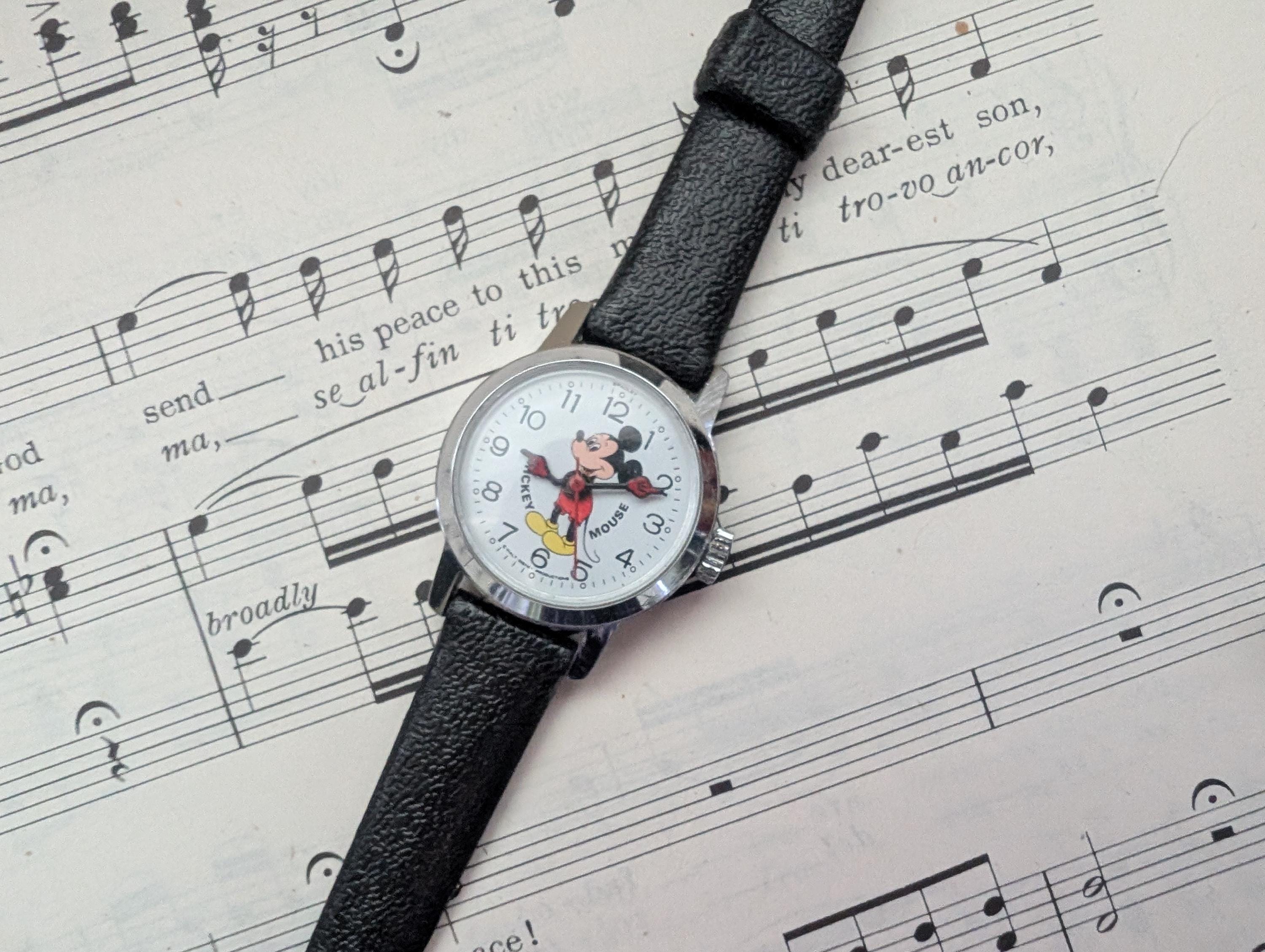 Bradley mickey mouse watch - Etsy 日本