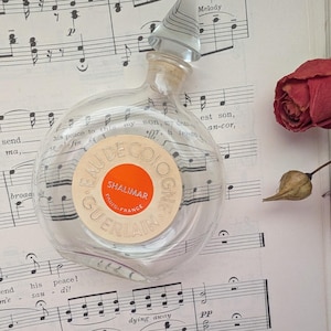 Vintage Guerlain Shalimar eau de cologne-fles 1980