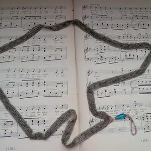 vintage 1920s flapper beaded necklace