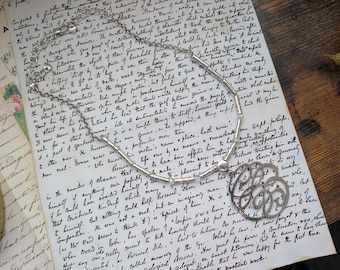 Collar de plata de Brighton Jewellery con colgante único